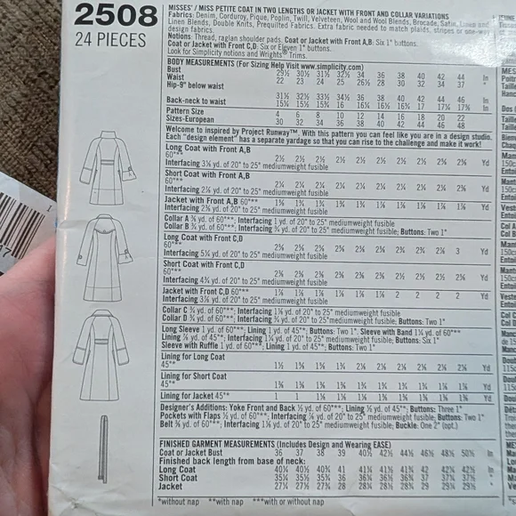 Project runway pattern bundle - Picture 4 of 7